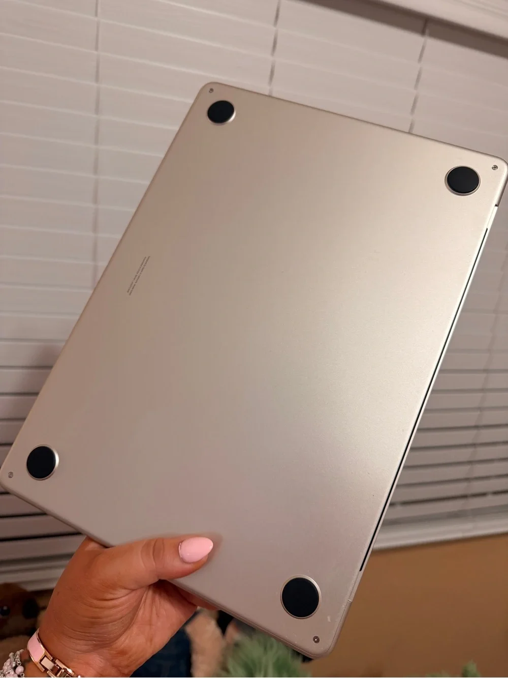 Apple MacBook Air gold Laptop - Sleek Portable Performance